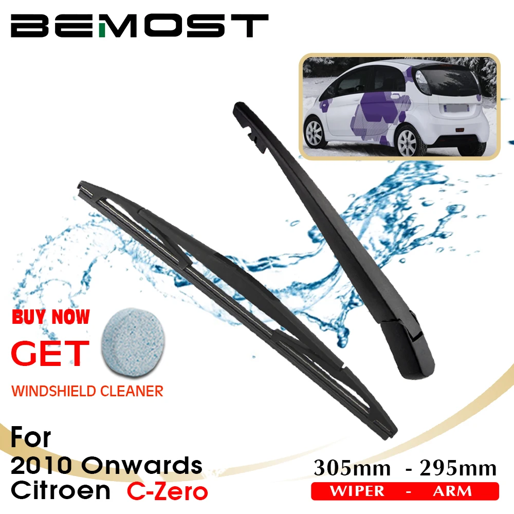 

BEMOST Car Blade Rear Windshield Wiper Arm Blade Brushes For Citroen C-Zero 305MM Windscreen Auto Styling 2010 Onwards