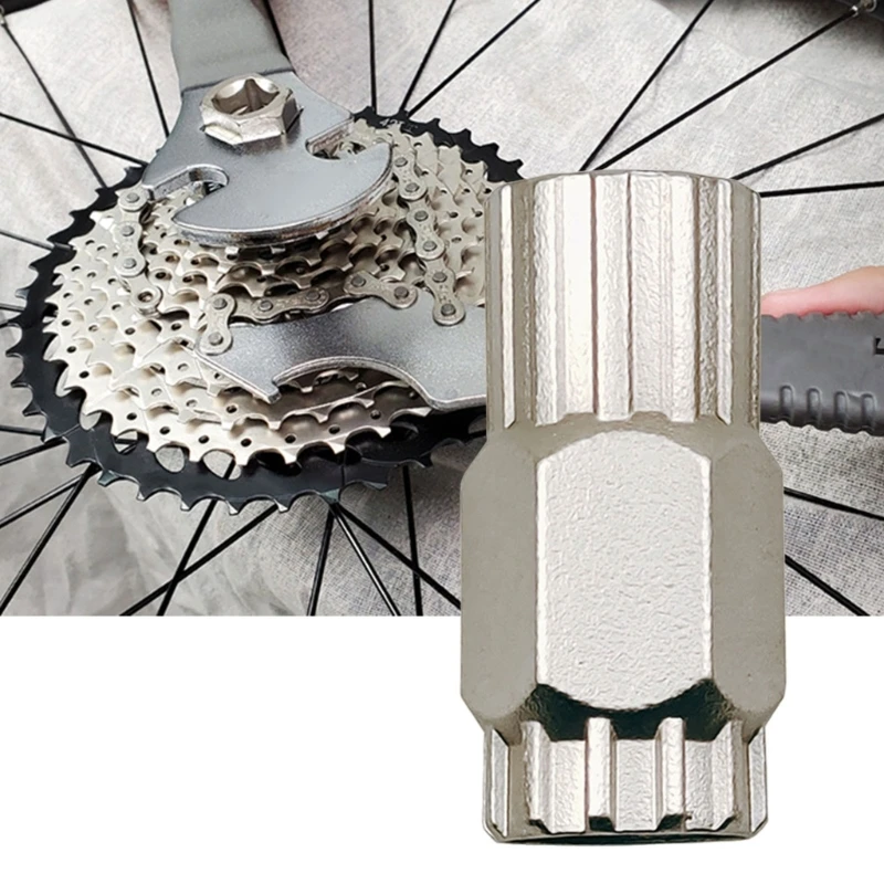 

1 PC Bike Freewheel Remover Bicycles Freewheel Removal Tool Mountain Bike Cassette Removal Tool Bike Cassette Lockring Tools