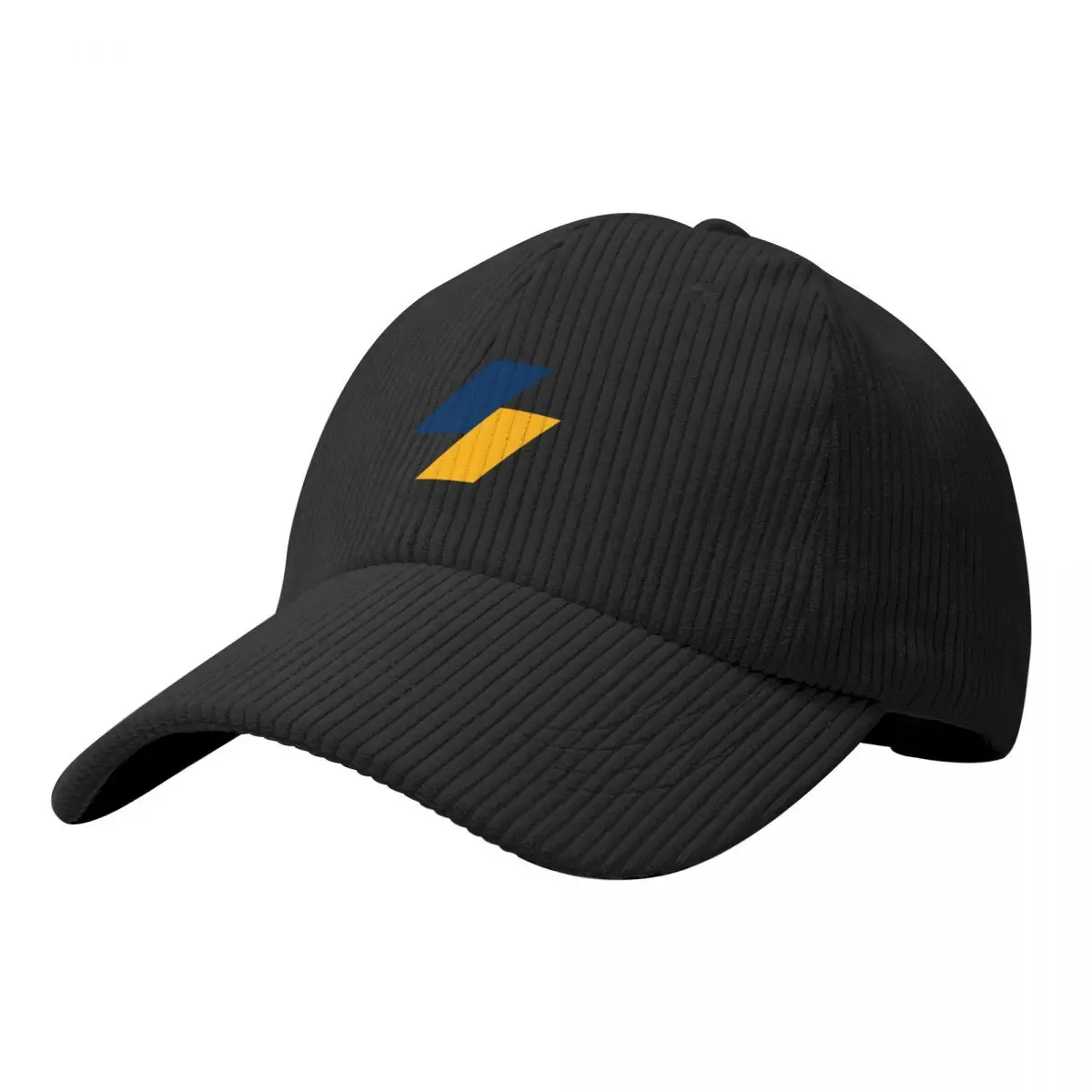 

Logo (No Text) Corduroy Baseball Cap Trucker Hat Rave Thermal Visor Women Men's