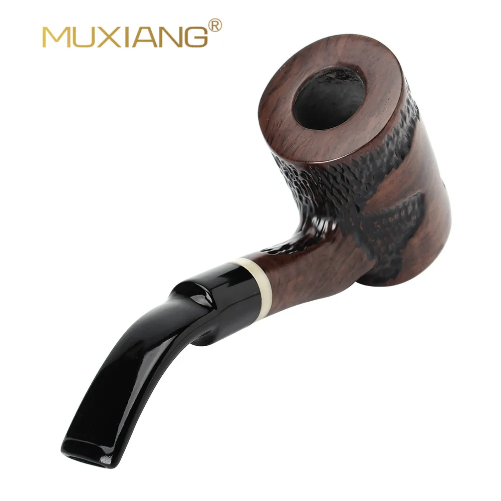 Tobacco Pipe JIBILL Cherrywood Sandalwood 9mm Channel Acrylic Handle