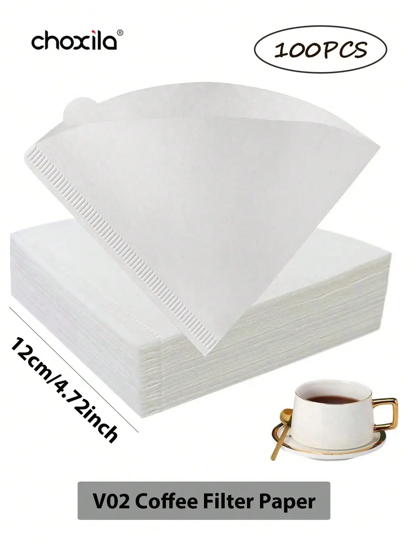 Clear Plastic Coffee Filter Holder with Dustproof...