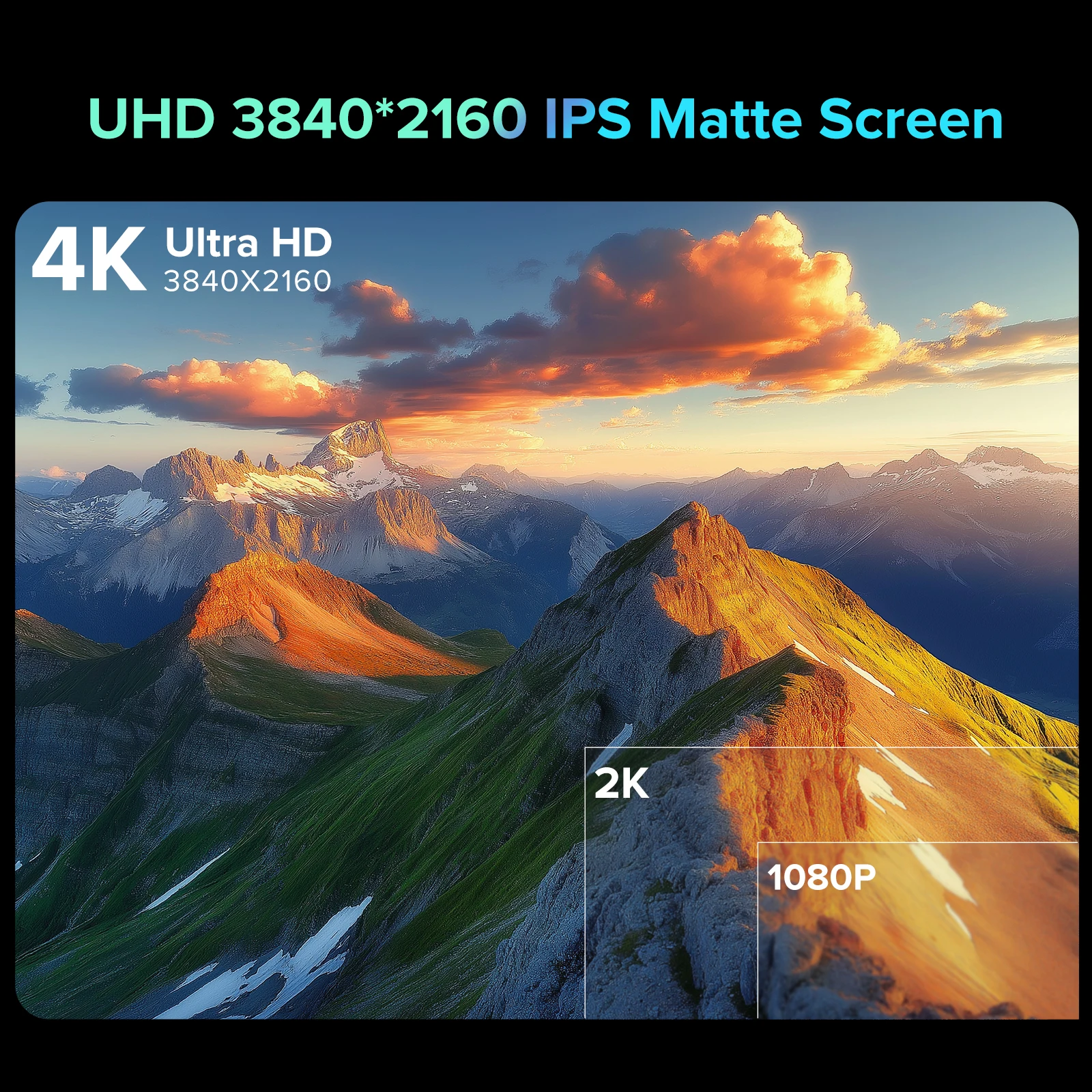 EVICIV 휴대용 모니터 4K 18.4인치 10비트 UHD FreeSync HDR 모바일 모니터 USB C 미니 HDMI 노트북 전화 게임 콘솔 스위치 PS5