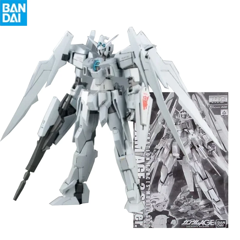 

Сборная модель Bandai Gunpla Mg 1/100 для возраста-2 года, подвижные суставы, высококачественные коллекционные наборы роботов, модели, фигурки, подарок для детей