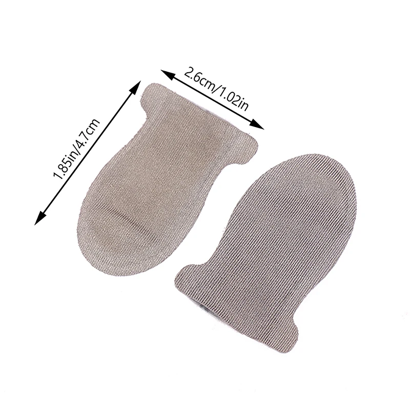 게이머용 미끄럼 방지 모바일 게임 손가락 끝 장갑, 양면 통기성 손가락 커버, 1 쌍