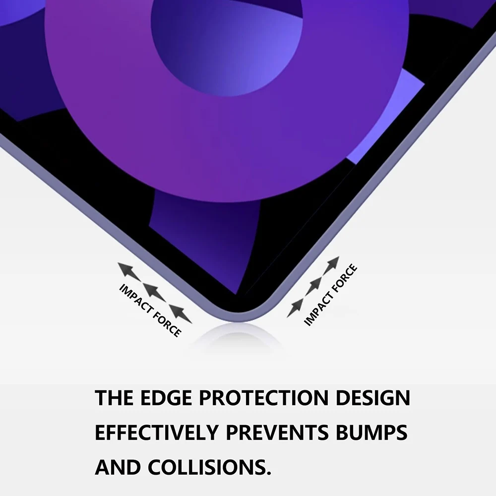 Enhanced Tri-Fold Magnetic Stand Tablet Cover