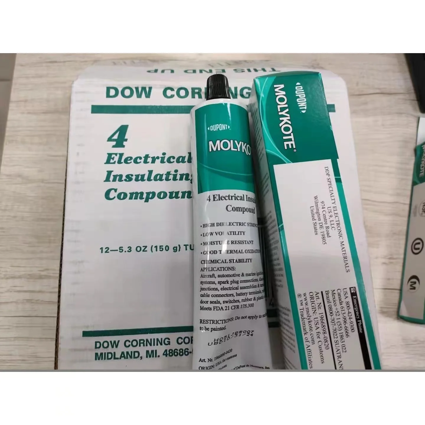 미국 DOW CORNING DC4 절연 젤, 전기 절연 페이스트, 실리콘 그리스 DC-4 도장 윤활
