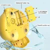 New Electric Bath Bubble Duck Fun Children Bath Bubble Machine Swimming Pool Bathtub Bath Toys Children Bathroom Toys 4