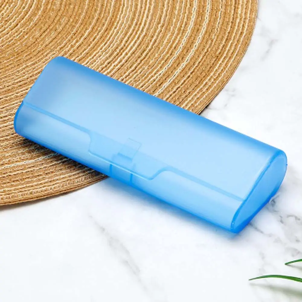 

Semi-Transparent Student Women Matte Men Eyeglass Hard Box Spectacle Case Glasses Box Reading Glasses Case