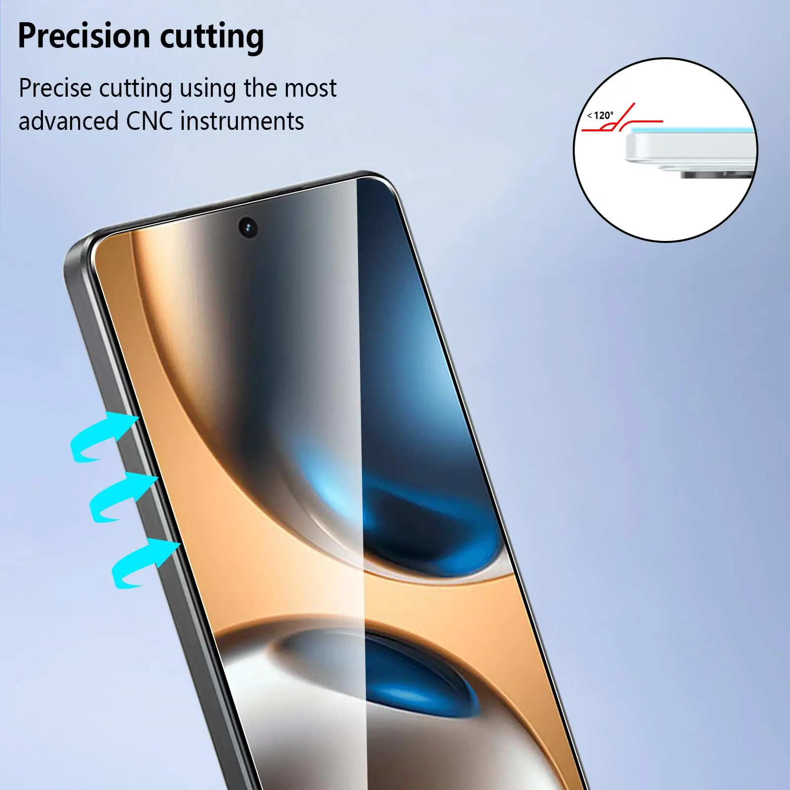 Premium Tempered Glass Screen Protector - HD Clear, Anti-Scratch, Case Friendly