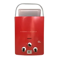 Chauffe-eau extérieur portable pour camping-car, gaz GPL, type cheminée, 12KW, sans réservoir, usage spécial, exportation Europe et Amérique 2023 6
