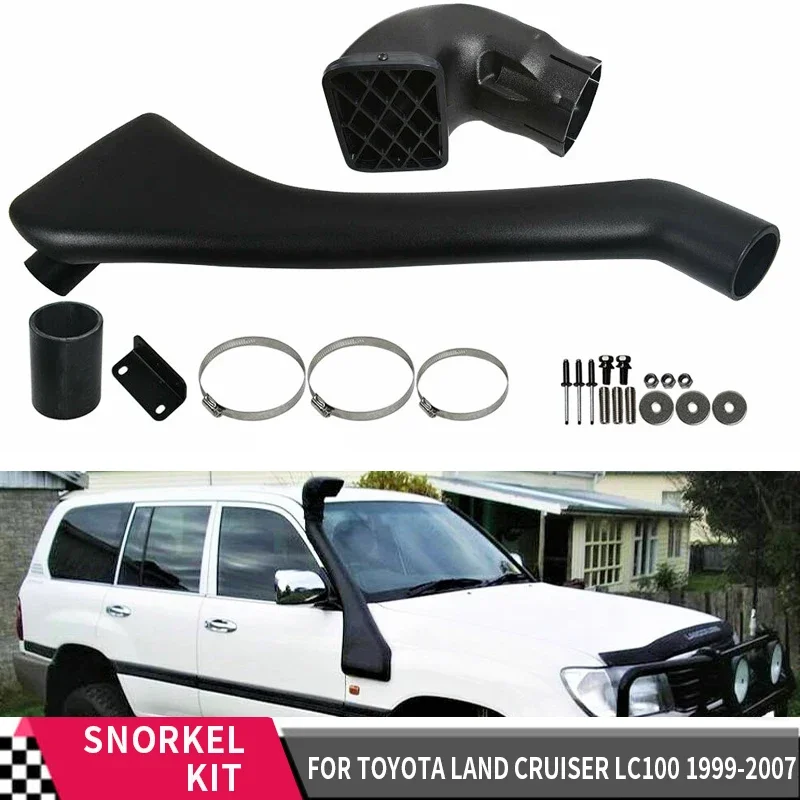 

Intake Snorkel Kit for Toyota Land Cruiser LC100 1999-2007 100 series Landcruiser Petrol/Diesel AIR INTAKE