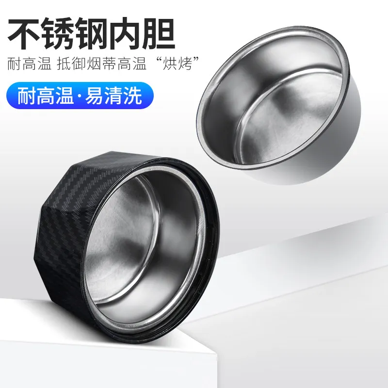 OUIO 탱크 300 차량용 LED 나무 무늬 커버가 있는 자동차 재떨이 LED 조명 액세서리 교체 맞춤형 조립품