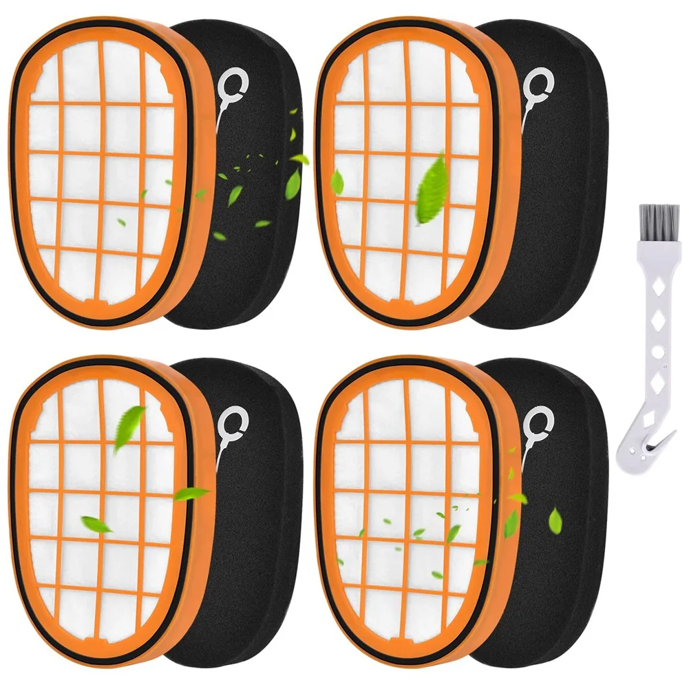 

4 шт., сменные фильтры для пылесоса Philips SpeedPro Max Aqua