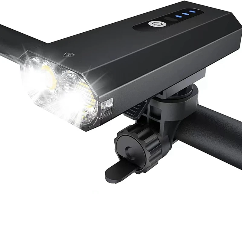 3000mah Ultra Bright Usb Rechargeable Bike Light Kit, 800 Lumens Super
