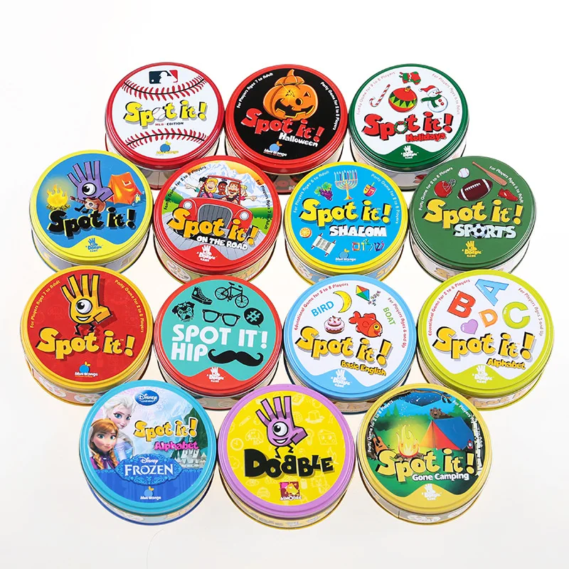 

Настольная игра с двумя карточками, 37 стилей