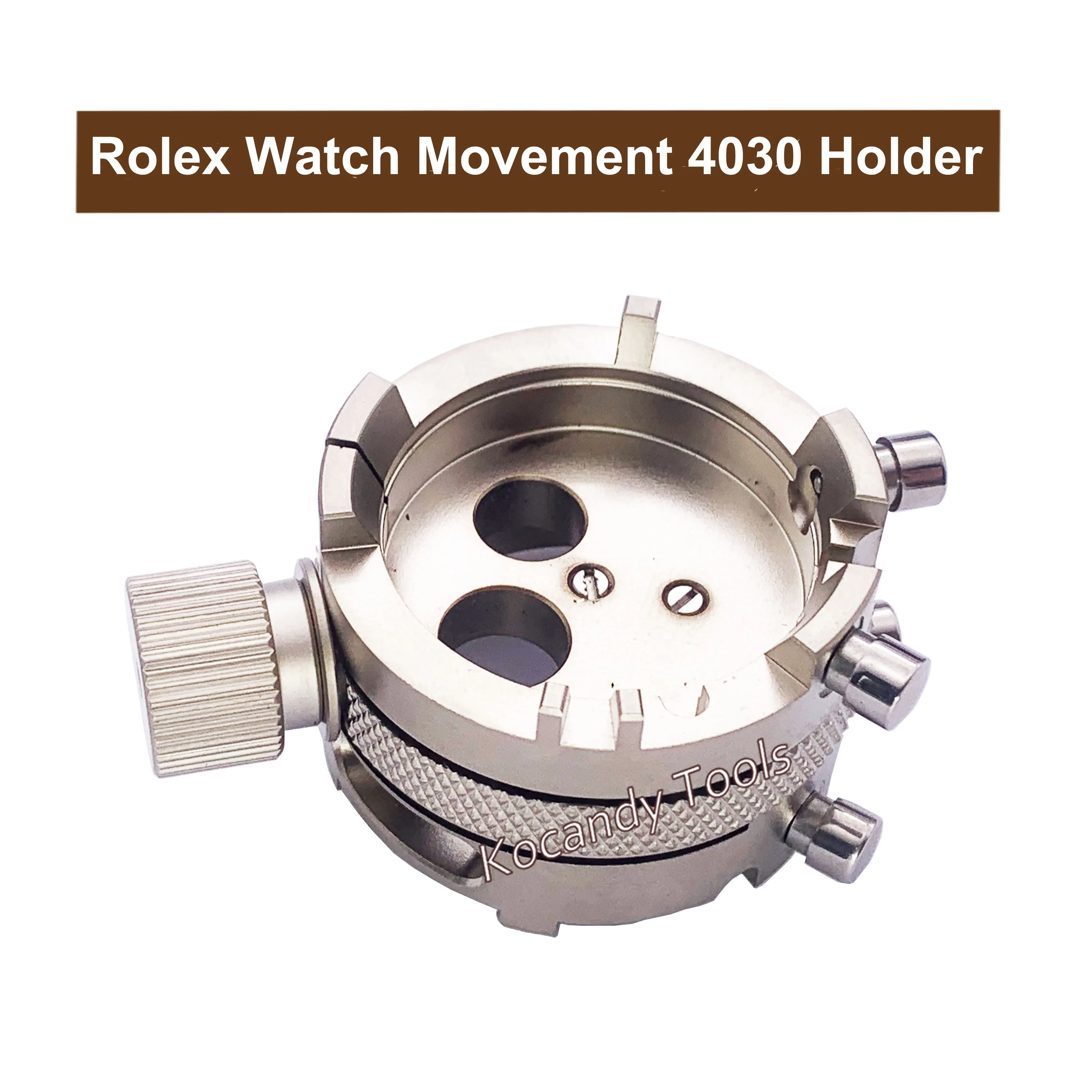 4030 Rolex Watch Movement Holder High Quality Stainless Steel Watch Tools for Watchmaker Repair