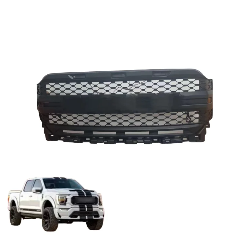 

F150 Shelby Accessories Front Bumper Hood Grille Offroad Car Grill Auto Grill For Ford 2018-2019