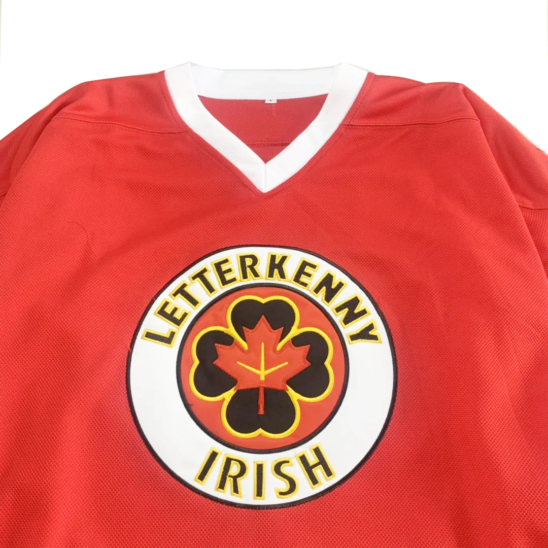 Ice Hockey Jersey Letterkenny Irish 69 Shoresy Sewing Embroidery Outdoor Sportswear Jerseys High Quality Red White 2023 New