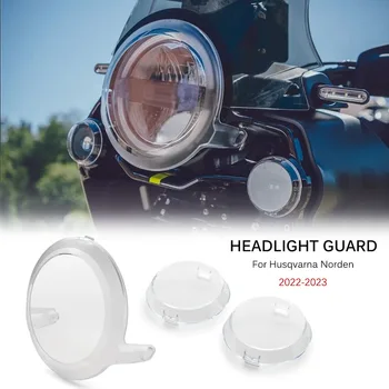 For 2022-2023 Husqvarna Norden 901 (NORDEN901) NEW Motorcycle Transparent Headlight Protective Cover Durable and crystal clear 1