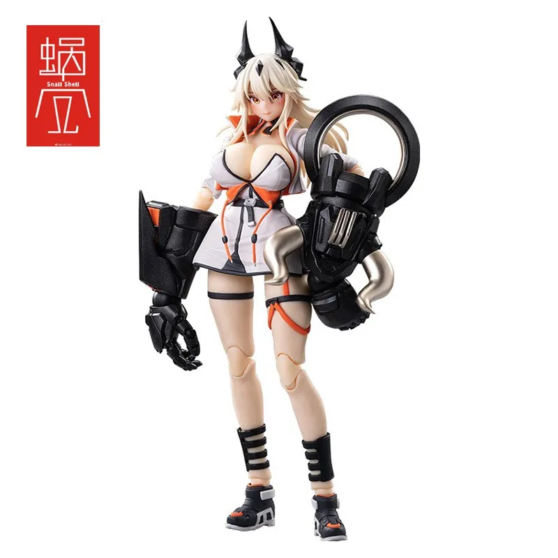 Stock Genuine Snail-Shell Shikura Saori Sisters Anime Action Figure Sand House Mobile Suit Garage Kit Assemblaggio Modello In Scatola Giocattoli