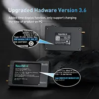 New NanoVNA-H Vector Network Antenna Analyzer 2.8" Display 10KHz-1.5GHz MF HF VHF UHF SWR With SD Card Slot Digital Nano Tester 5