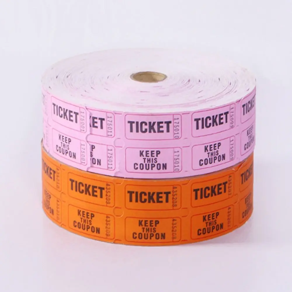 Рисунок 4 - 1 рулон бумажных этикеток для билетов из рафии