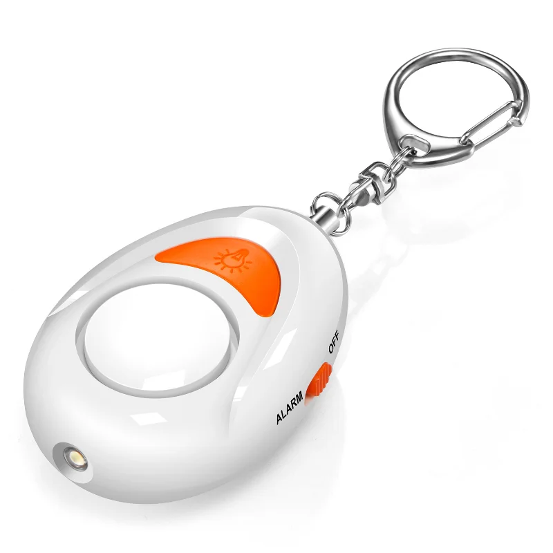 

125db Self Defense Emergency Alarm Keychains Personal Protection Alarm Safety Security Anti-Attack Loud Alarm For Girl Women