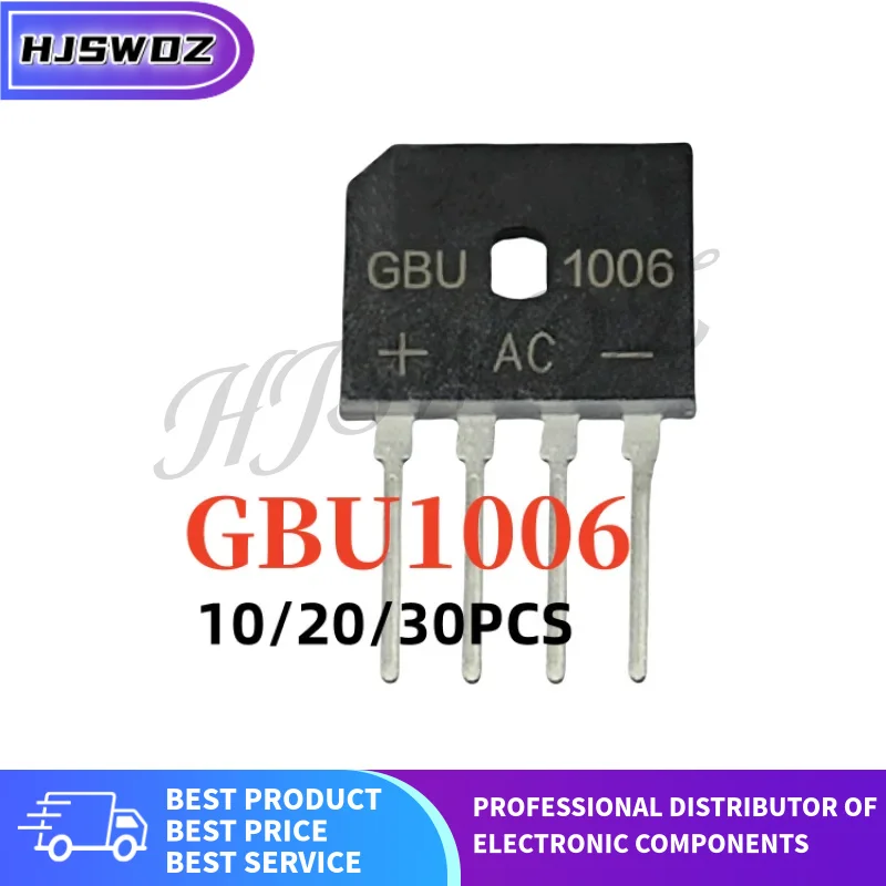 High-Performance 600V 10A Rectifier Bridge – Brand New