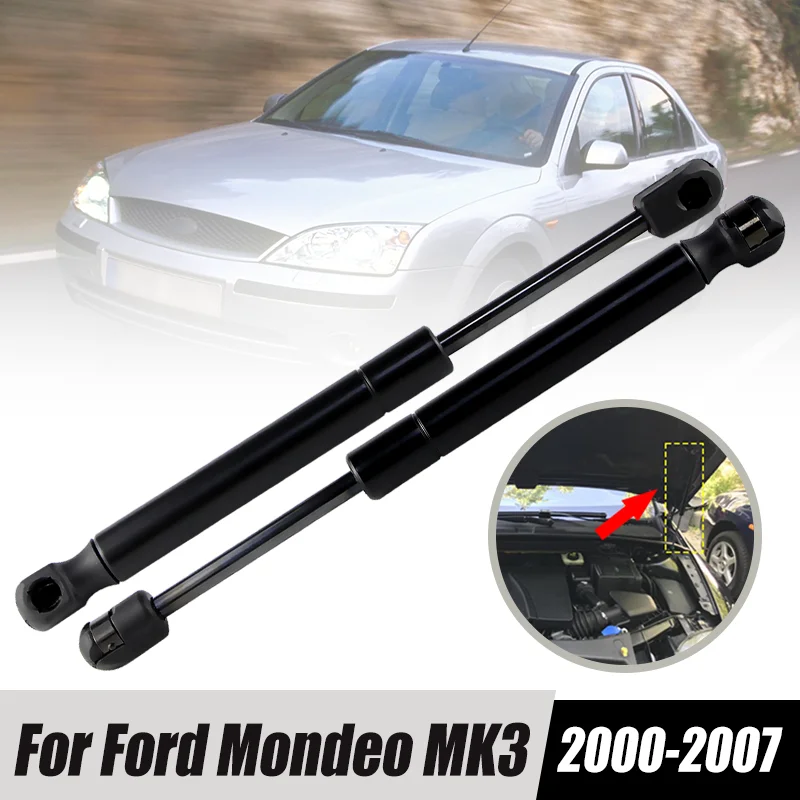 Front Bonnet Hood Gas Struts Support 1117690 Ford Mondeo MK3 2000-2007 660N OEM#:1S7116C826AD 1117690 1120812 2PCS