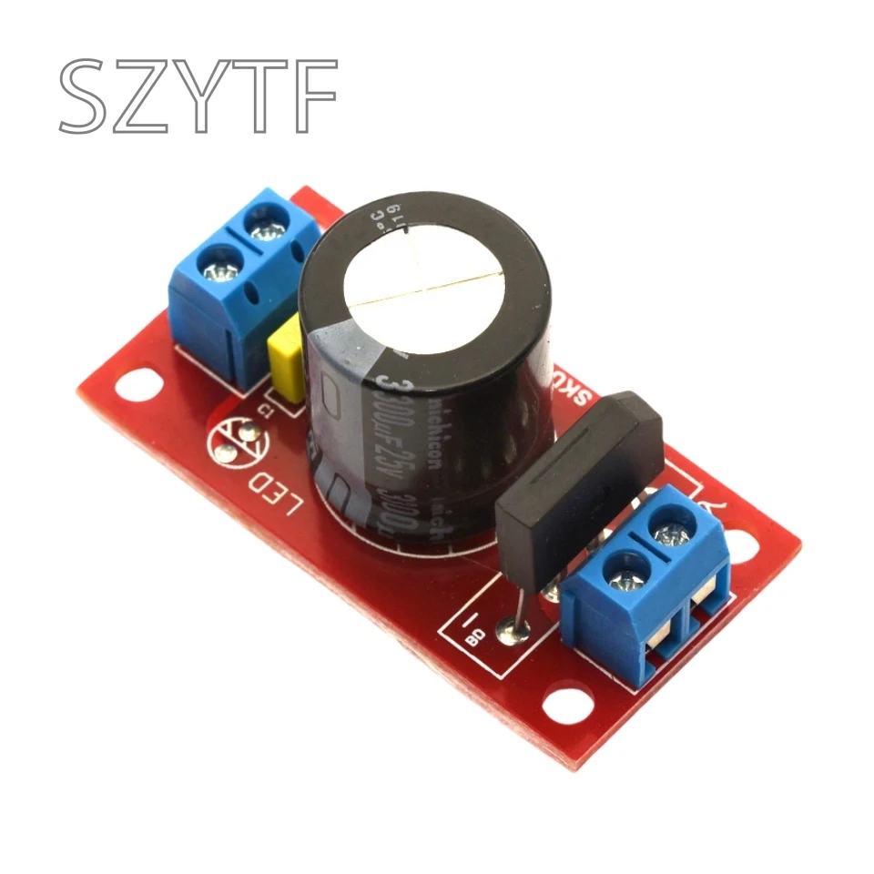 Rectifier Filter Power Supply Board with LED Indicator
