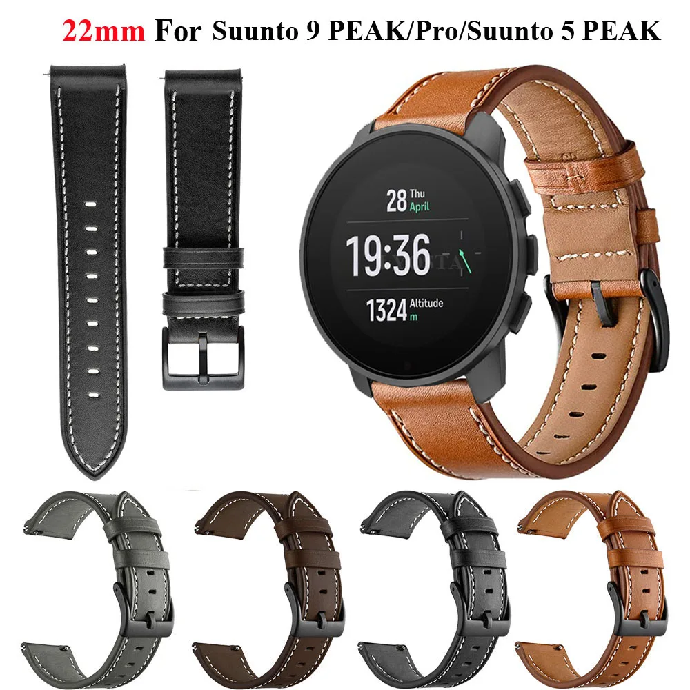 U-LIMVE Cinturino per Suunto 9 Peak Pro/9 Peak/5 Peak/Race/Vertical, Cinturini di ricambio QuickFit in silicone da 22 mm per Garmin Venu 3/Venu 2/Vivoactive 4/Forerunner 265/Forerunner 255