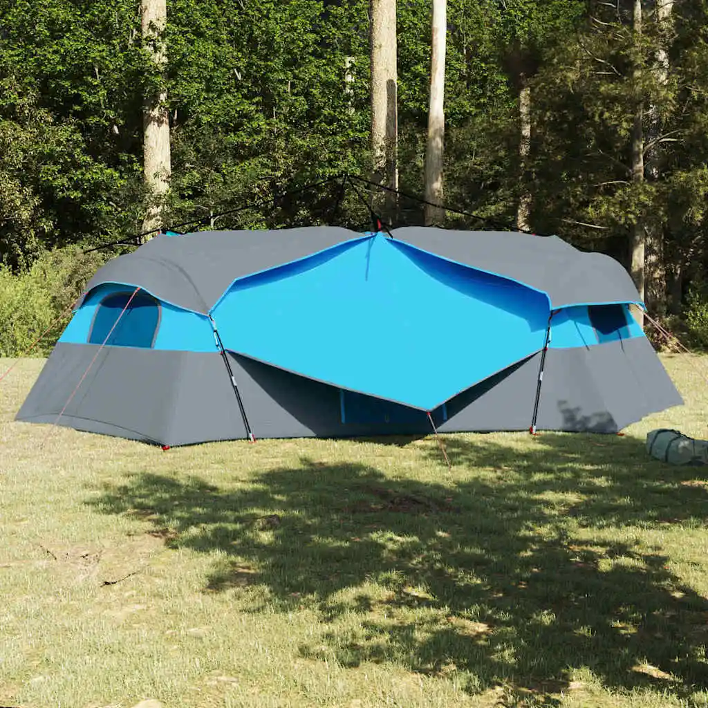 Large Camping Tent Waterproof Windproof Sun Protection Family Tent Oversized 2 Rooms 1 Living Room 520 x 520 x 190 cm 1