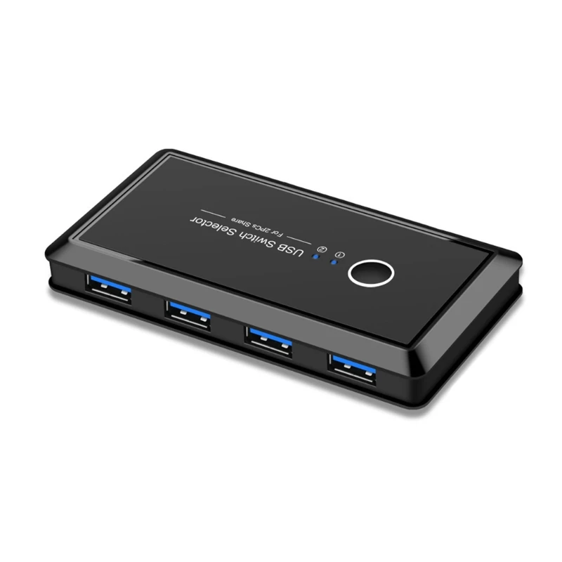 

USB-переключатель, 2 компьютера, 4 USB-устройства