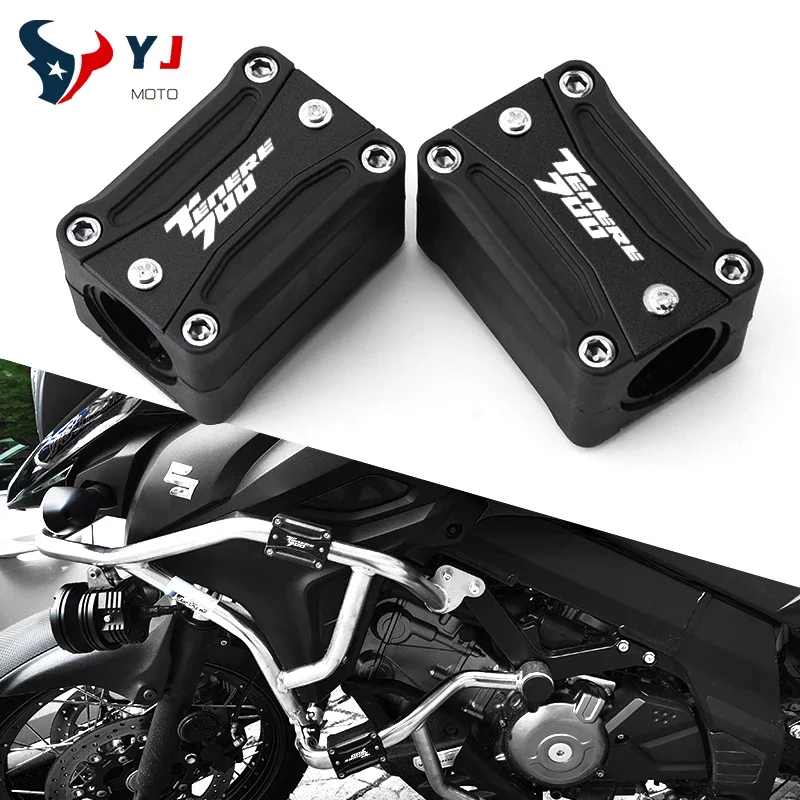 

For YAMAHA TENERE 700 Tenere700 XT700 2019-2024 Fashion New Motorcycle Engine Guard Bumper Protection Decorative Crash Bar Block