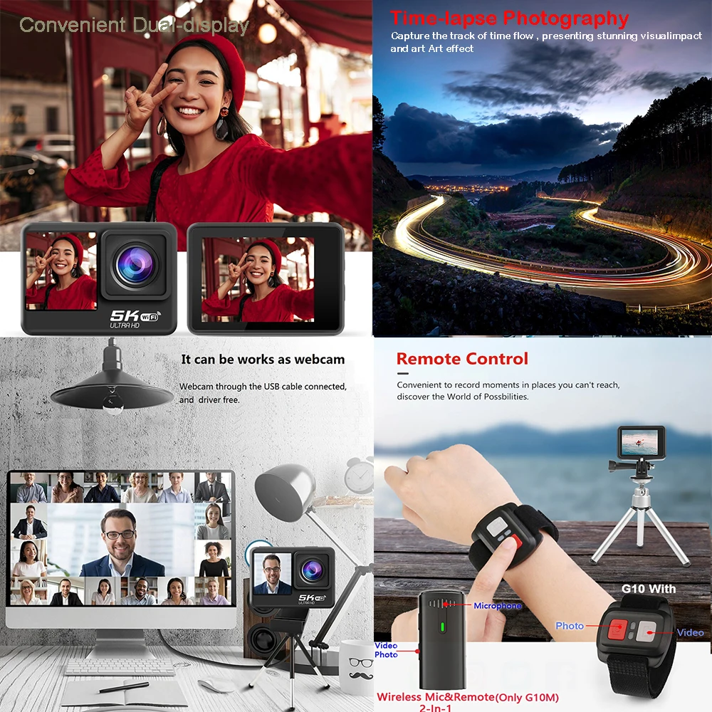 Рисунок 3 - Экшн-камера 5K, 4K