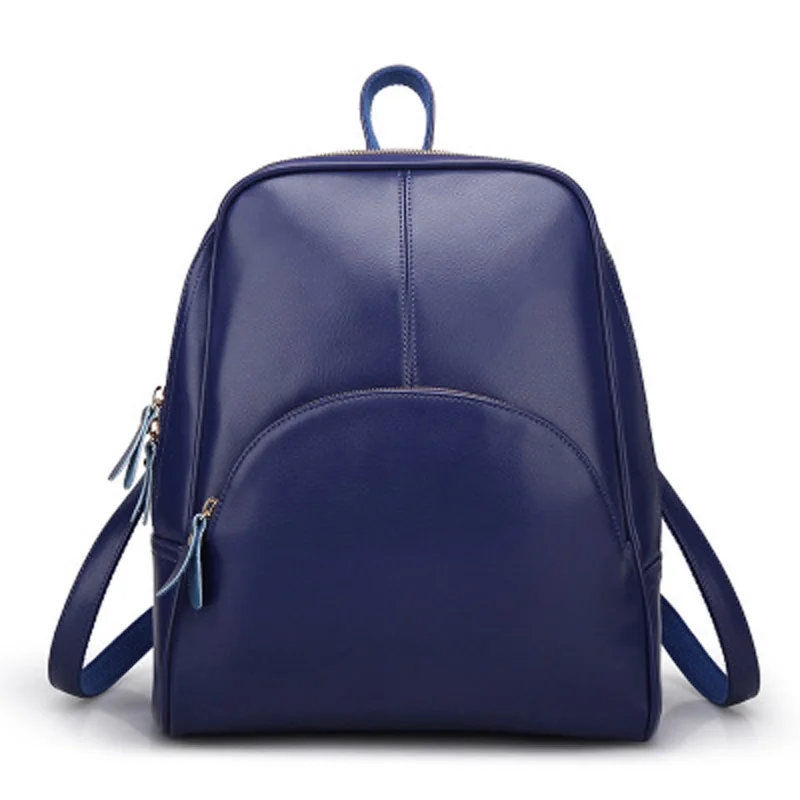 2024 New PU Backpack Trendy Casual Wild Backpack Female Models Bags School Backpack Korean Version of The Embroidered Backpack 3