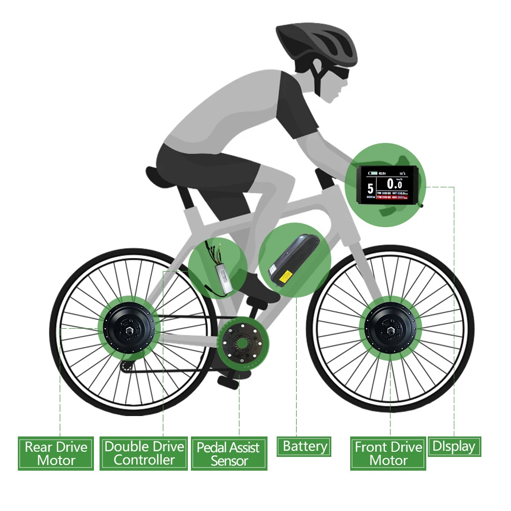 

KT Controller Controller Cycling Outdoor Sports 1 Pcs 16.5x5.3x3cm 17A Conversion Dual-drive KT System Silver MTB