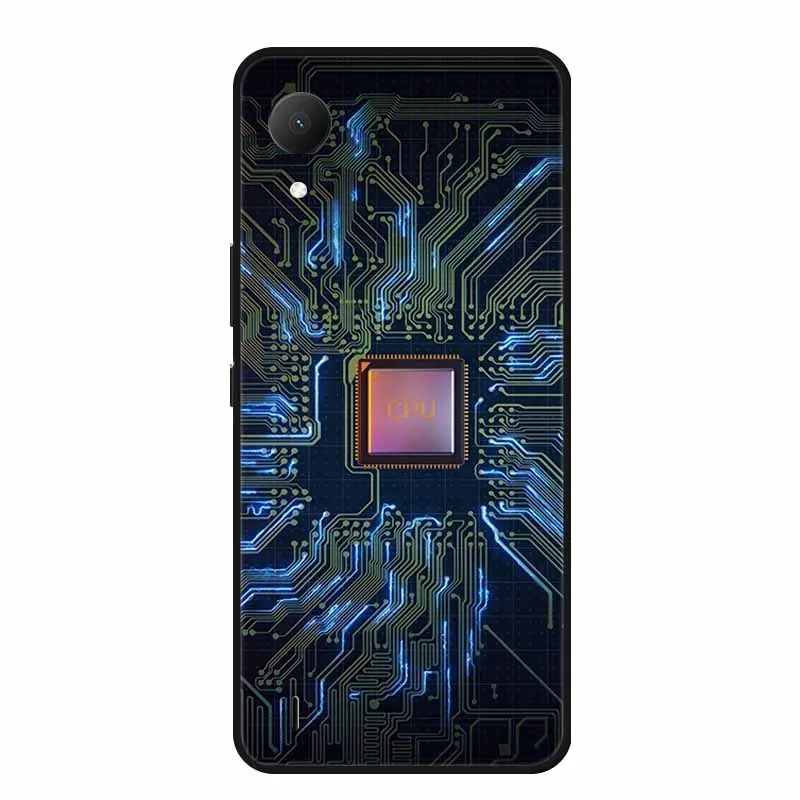 Rose Flower Design Black Silicone Soft Phone Case - Elegant Protective Back Cover