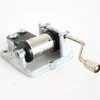 Merry Christmas Mini Music Box Movement Random Color Hand DIY Mechanism Gifts for Children You Are My Sunshine Little Star 4