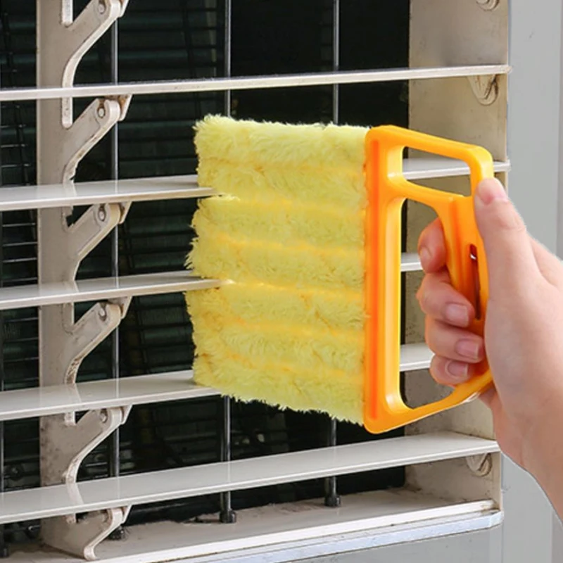 1pc Household Fan Brush Screen Window Shutter Fan Cleaning Brush