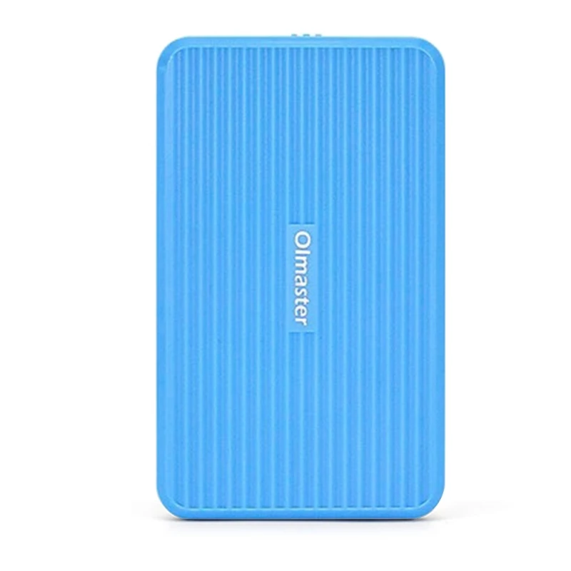 Olmaster 하드 드라이브 박스 인클로저 외부 USB3.0 8TB 2.5In SSD 케이스 드롭 배송