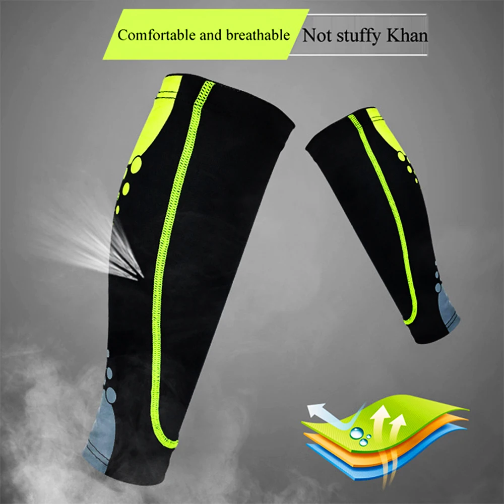 1Piece Sports Calf Compression Sleeve Shin Splint Support Guard Leg Protection Sock Cycling Running Basketball Football Tennis calf compression sleeves,calf compression sleeve
