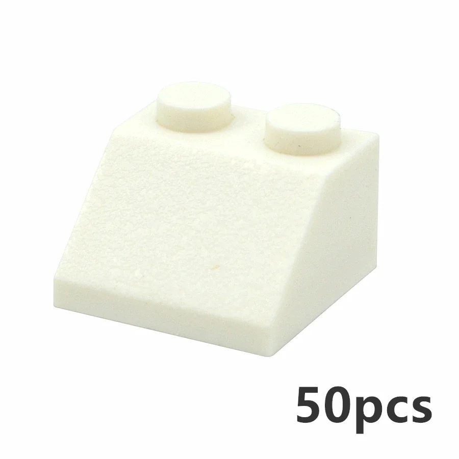 Creative Educational Building Block Roof Tile Slope - Thick Figure Assembly Toy Set