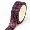 2024 NEW 1pc 10M Decor Skull and Rose Halloween Washi Tape for Scrapbooking Masking Tape Cute Journaling Stationery 1