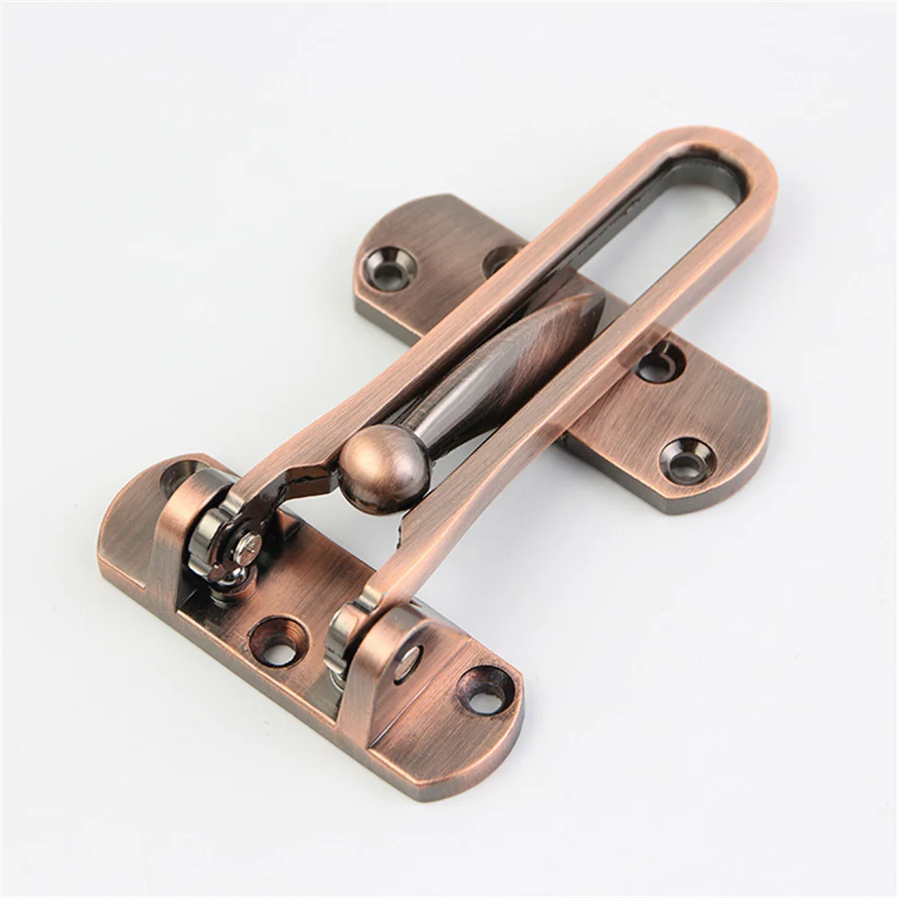Description Picture 5 of itemZinc Alloy Door Security Safety Locks Strong Home Chain Lock Guard Catch Hasp Clasp Lock for Door Security Tools