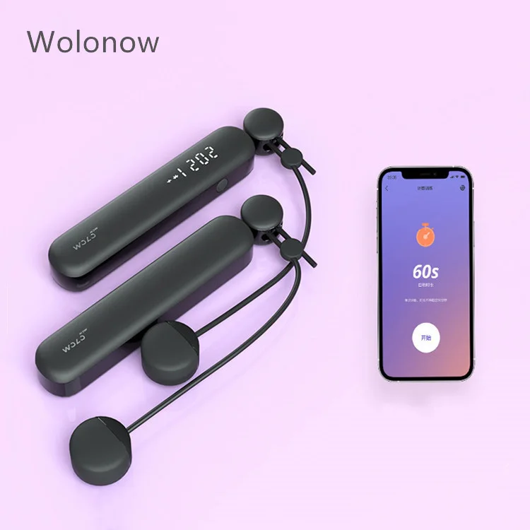 Beoefend reactie Kloppen Wolonow Smart Bluetooth Jump Rope & Draadloze Springtouw Met App Data  Analyze Smart Data Tellen|slimme afstandsbediening| - AliExpress