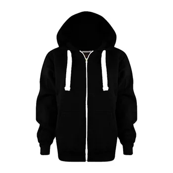 Kids Zip Up Hoodies Autumn Solid Color Drawstring Boys Girls Sweatshirt Pocket Long Sleeve Casual Tops Children's Clothing 1