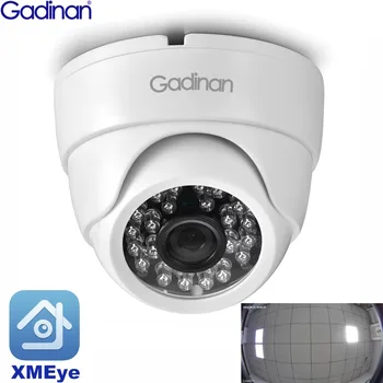 XMEye Fisheye 150 Degrees Wide Angle 4K IP Camera POE 8MP Face Detection Outdoor 1.7MM Audio CCTV Security Video Surveillance 1
