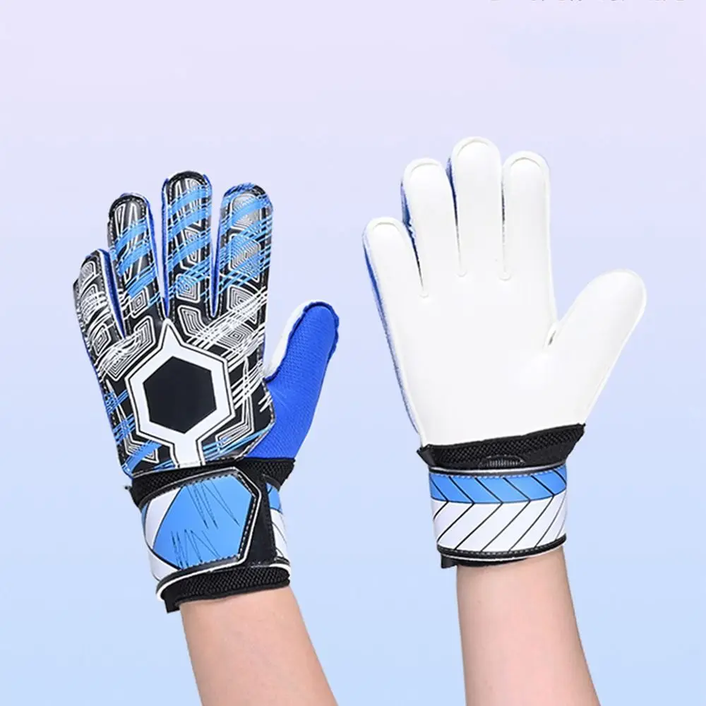 Finger Protection Goalkeeper Gloves Wear-Resistant Non-Slip Latex Soccer Gloves Thickened Handguard Sports Gloves Outdoor