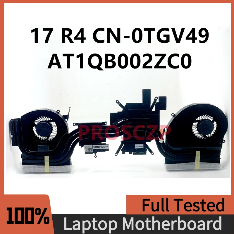 

CN-0TGV49 0TGV49 TGV49 Radiator Fan For Dell Alienware 17 R4 Heatsink AT1QB002ZC0 100% Working Well